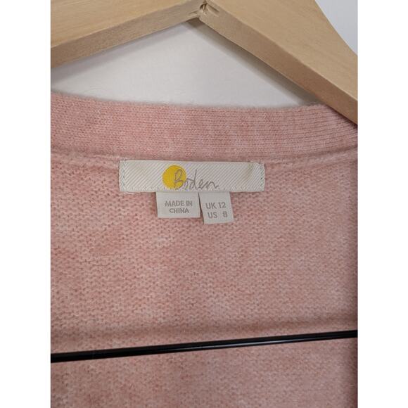 Boden Soft Pink Wrap Cardigan - Picture 6 of 10